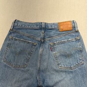 vintage Style Levis Jeans Premium 501 XX Blue denim  Medium Wash Button